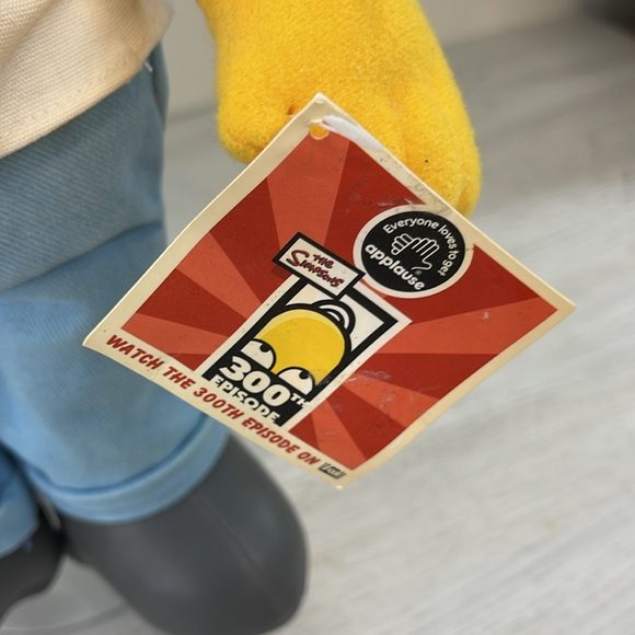 The Official Simpsons Holiday Plush Set-Homer-Bart-Maggie - Picture 11 of 14